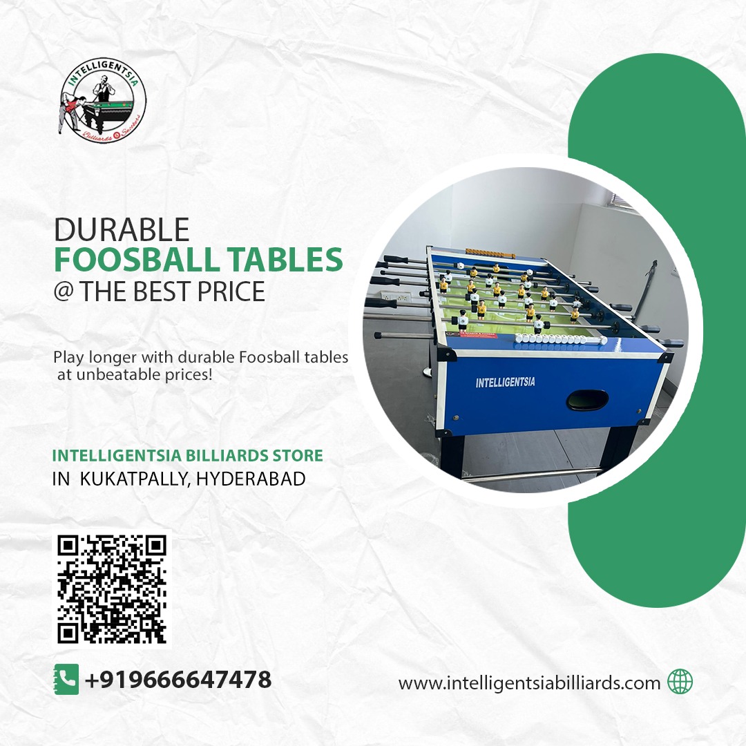 Durable Foosball Table at the Best Price!